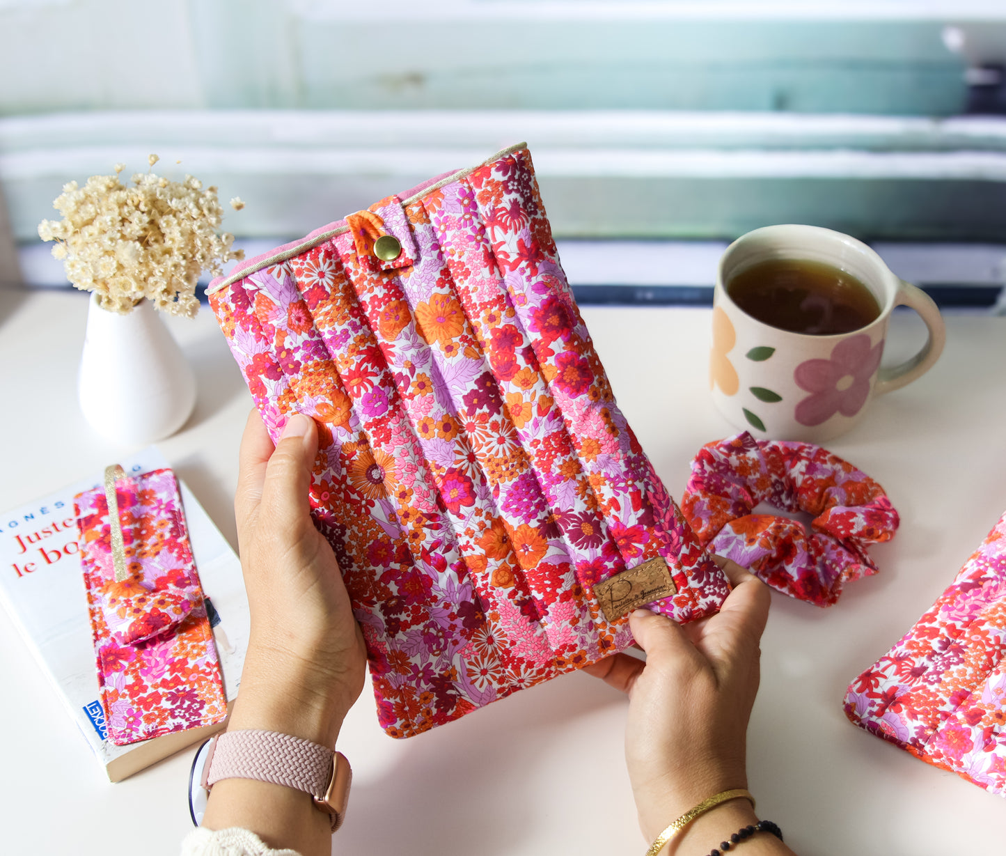 Ma jolie pochette à livre, tablette ou liseuse