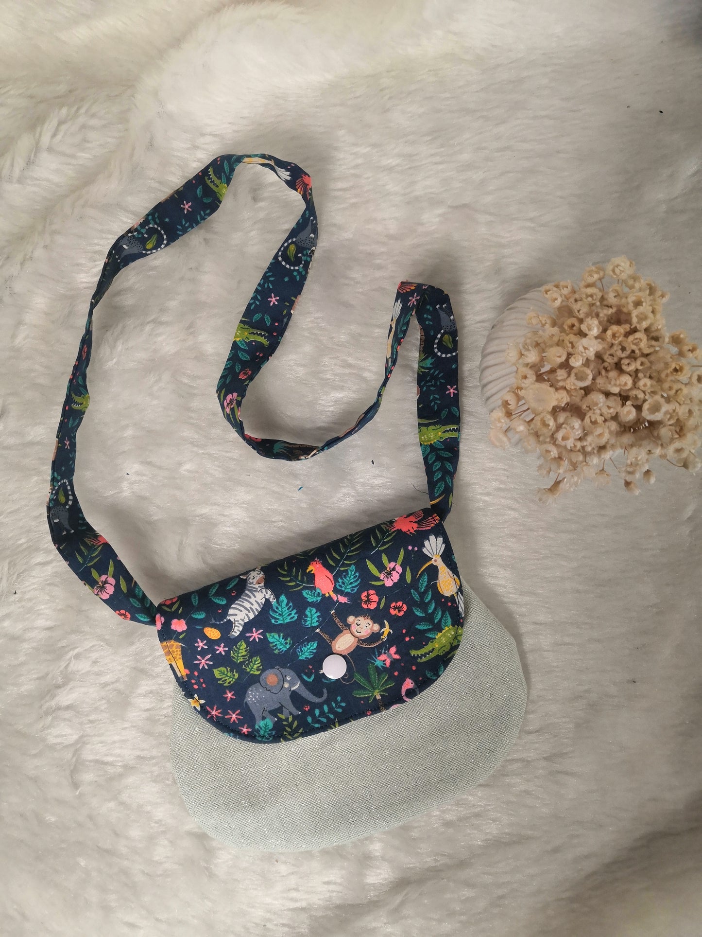 Sac fillette, animaux - Article en stock