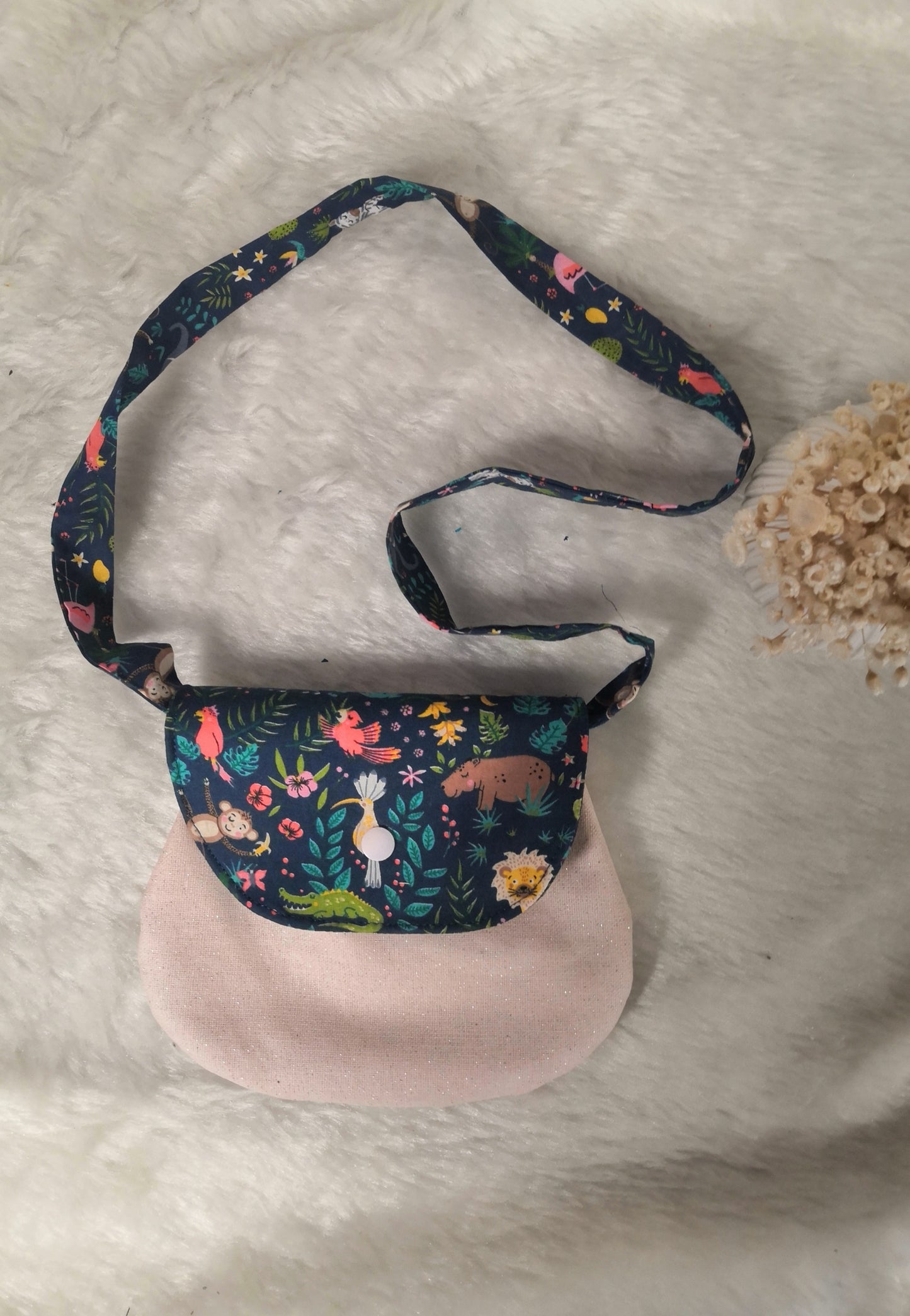 Sac fillette, animaux - Article en stock