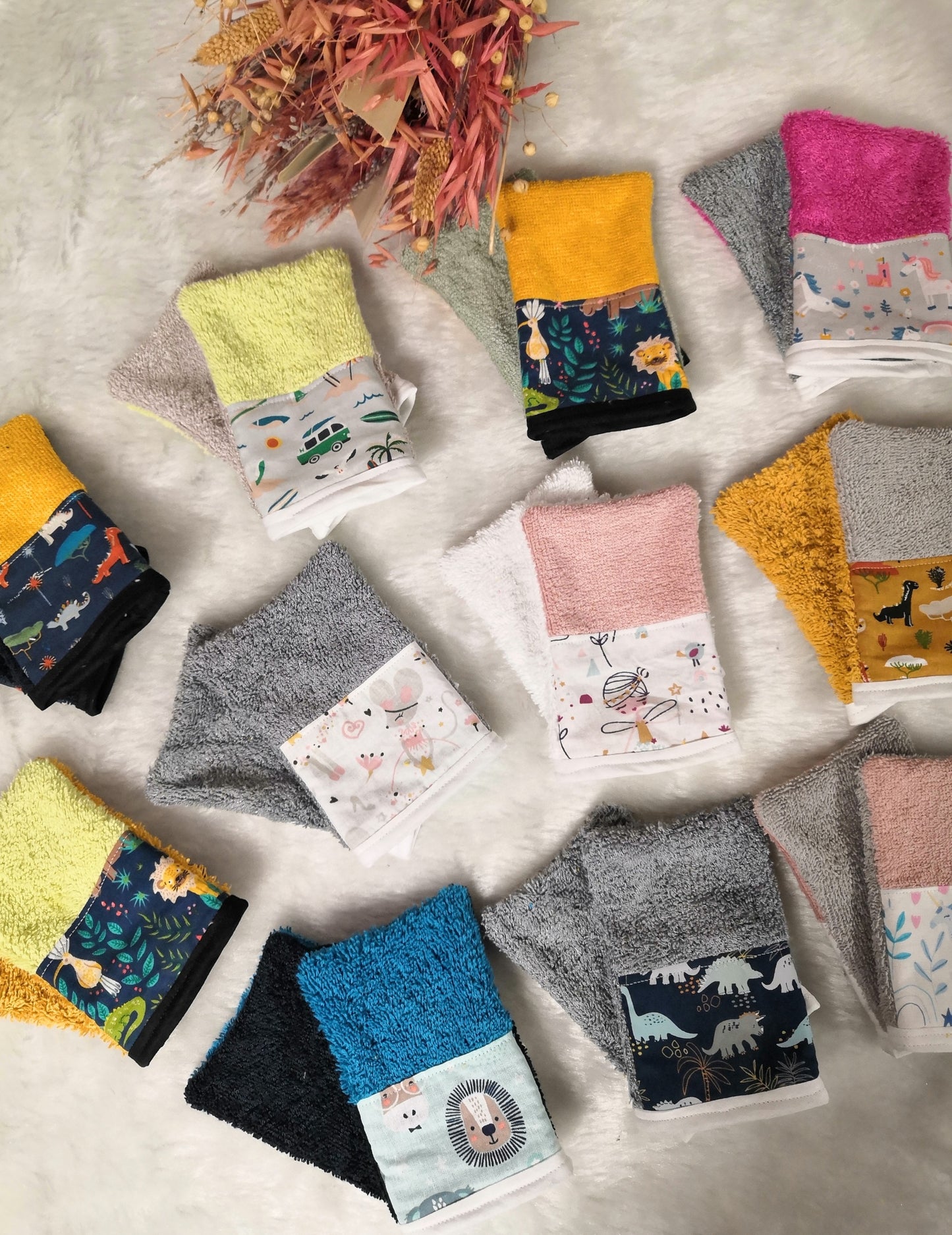 Petit gant de toilette Enfant - Article en stock