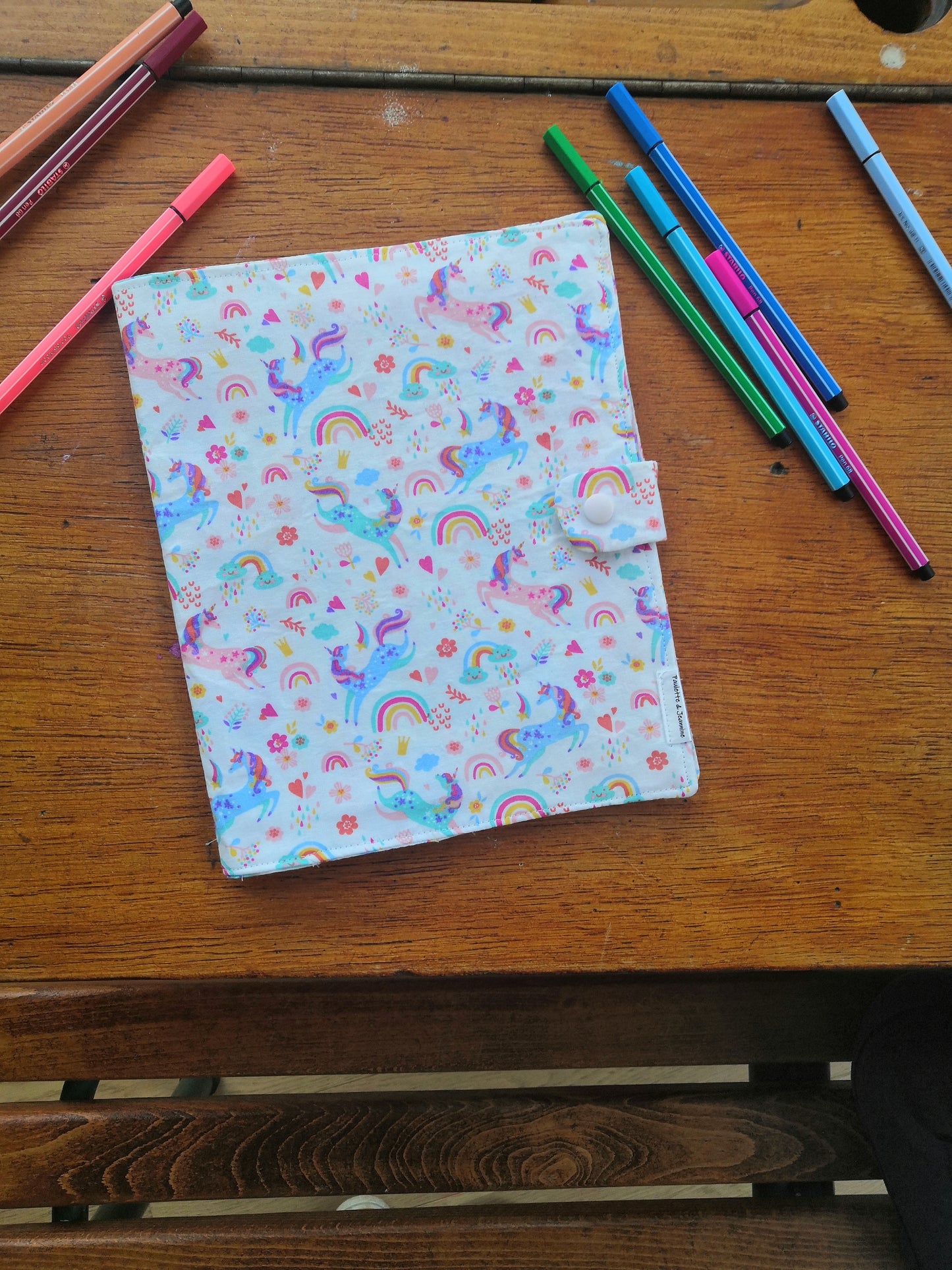 Cahier de coloriage Licorne Lavable