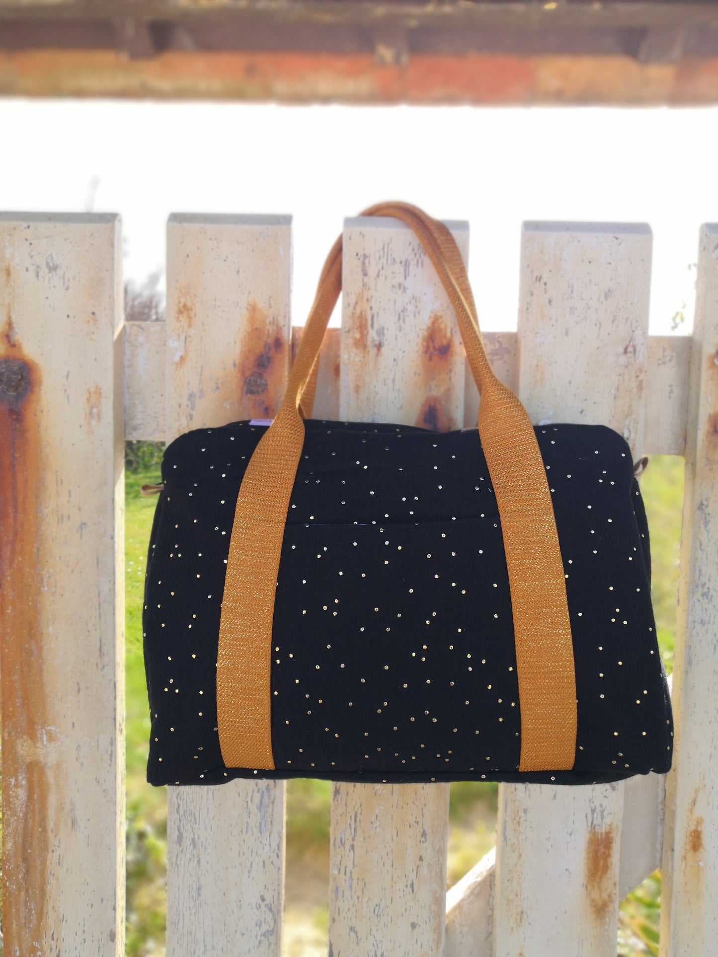 Grand sac à main, pochette ordinateur - Article sur mesure