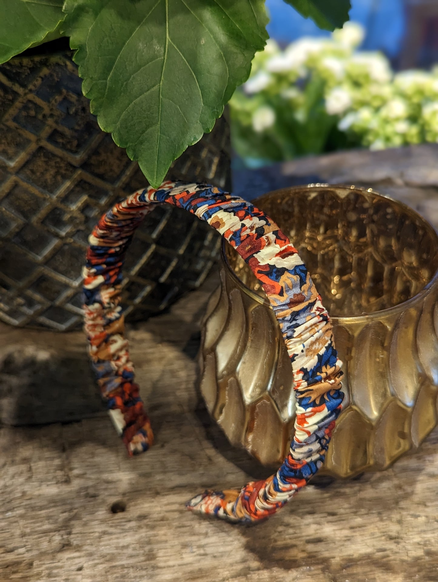 Serre tête en liberty