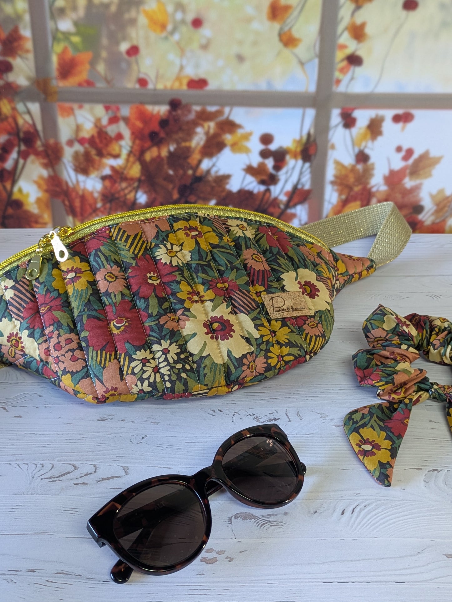 Banane en liberty matelassé