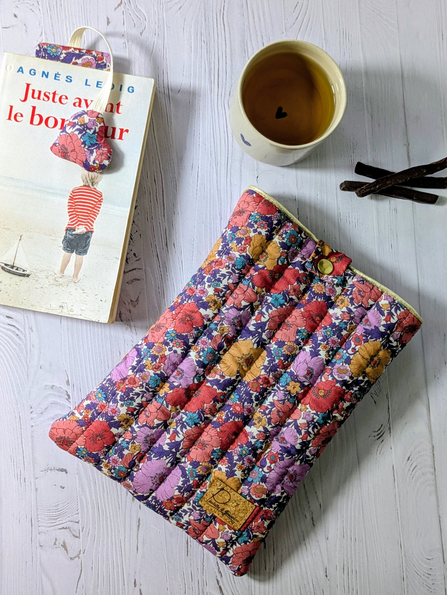 Ma jolie pochette à livre, tablette ou liseuse