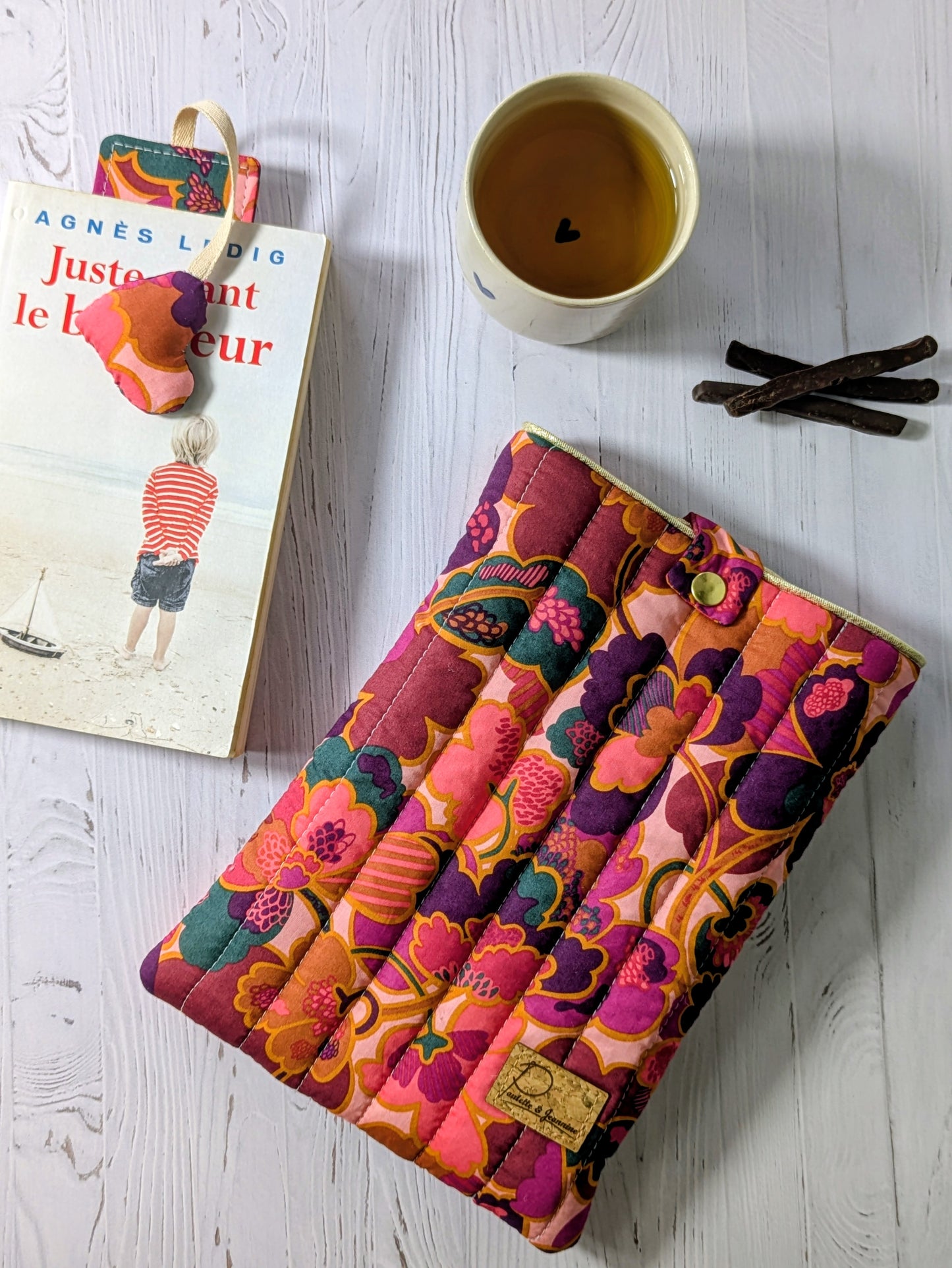 Ma jolie pochette à livre, tablette ou liseuse