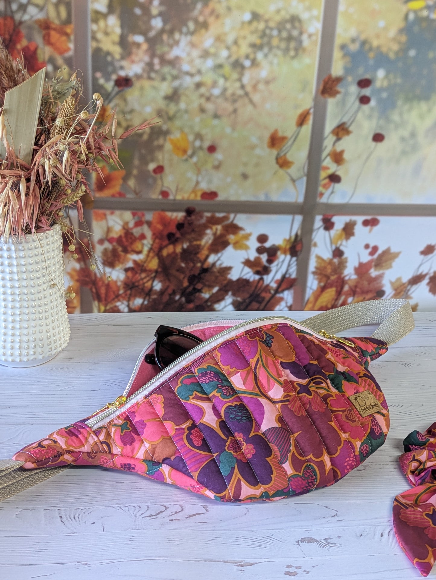 Banane en liberty matelassé