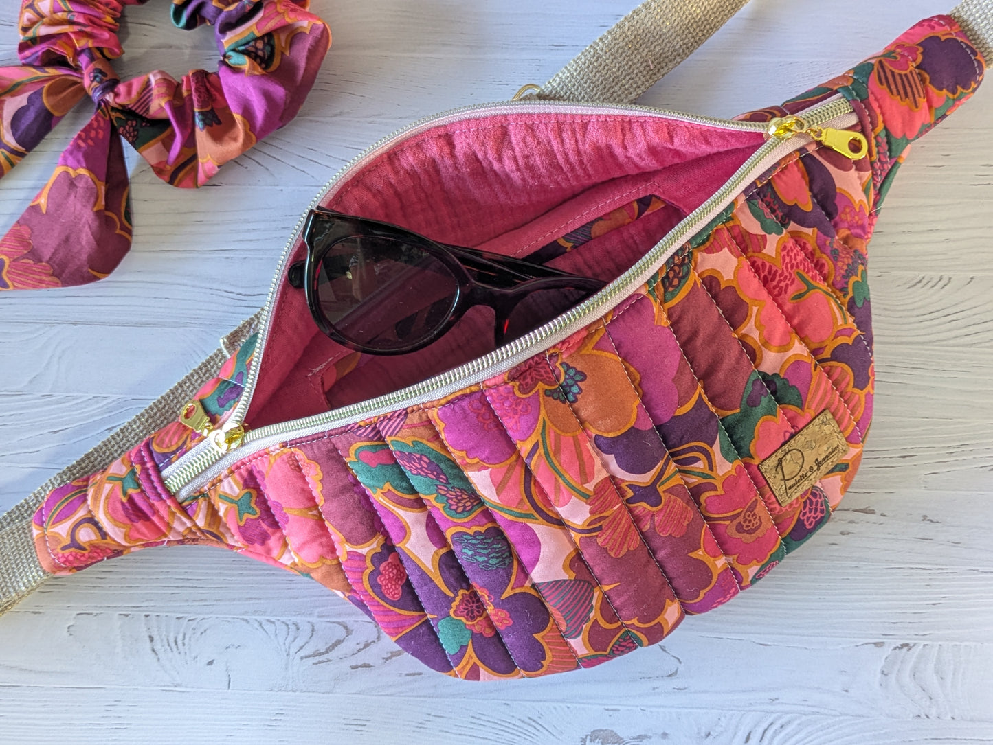 Banane en liberty matelassé